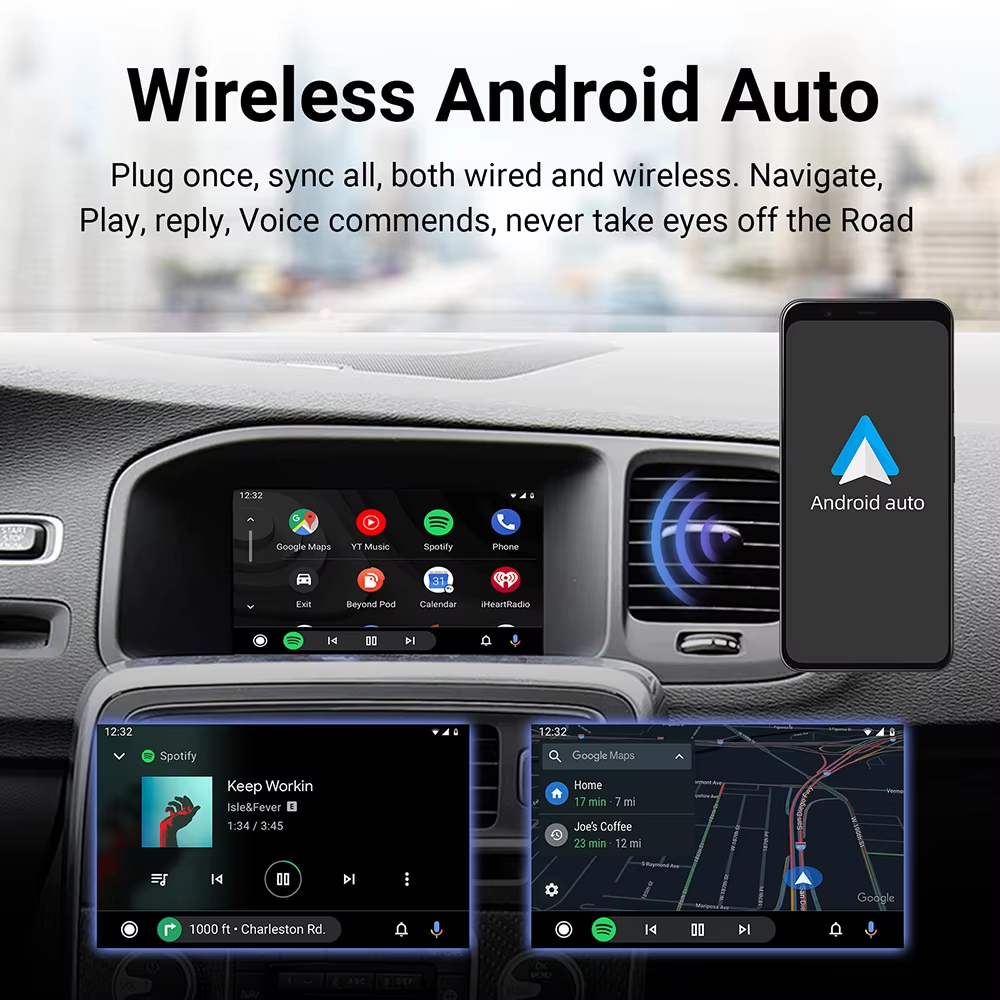 Wireless Carplay Android Auto For Volvo 2011-2022years Interface Module