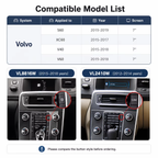 Wireless Carplay Android Auto For Volvo 2011-2022years Interface Module
