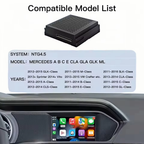 Wireless Carplay Android Auto for Mercedes Benz NTG4.5 Becker