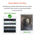 Wireless Carplay Android Auto for Mercedes Benz NTG4.5 Becker