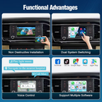 Wireless Carplay Android Auto Interface For Volkswagen MIB
