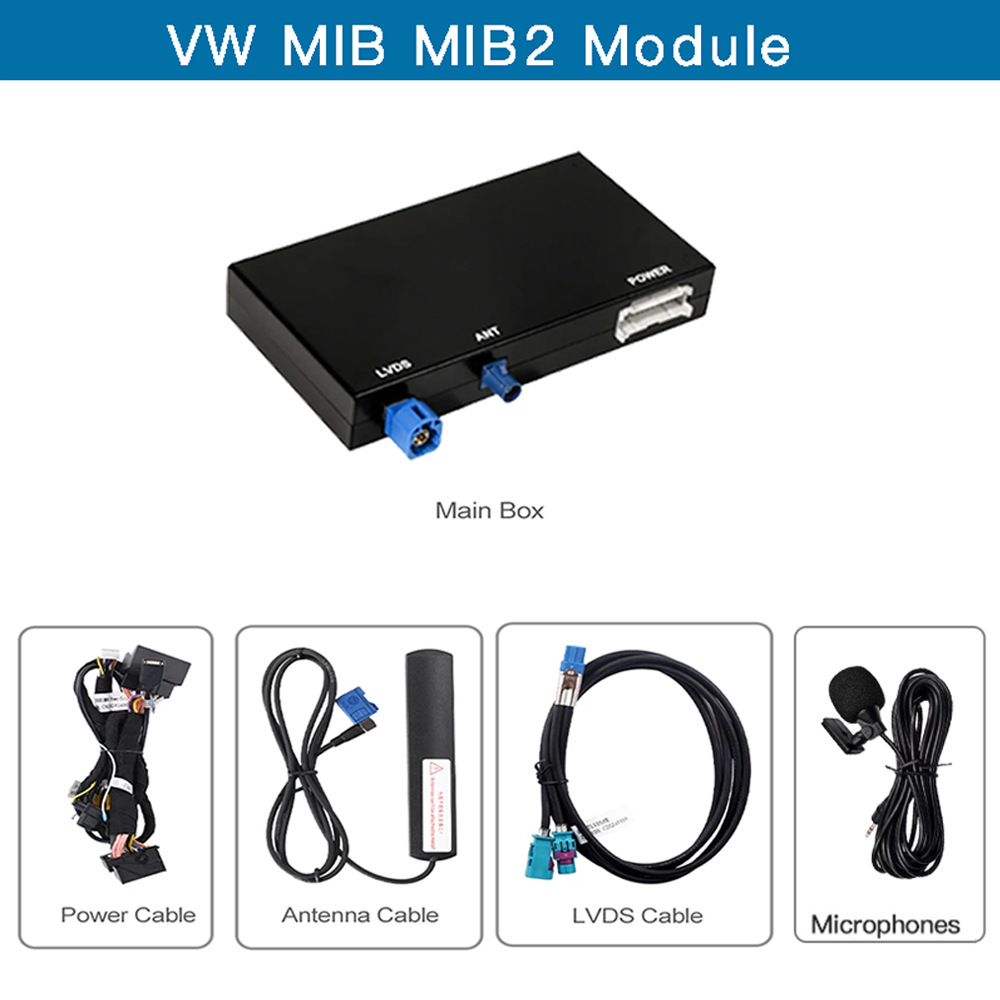 Wireless Carplay Android Auto Interface For Volkswagen MIB