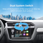 Plug-and-Play Wireless CarPlay Android Auto für Seat Skoda