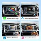 Interface CarPlay et Android Auto sans fil Plug and Play pour Toyota 2014-2019 Touch2 Entune2.0