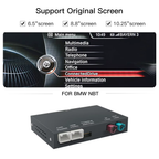 Interface CarPlay et Android Auto sans fil Plug and Play pour BMW NBT CIC EVO
