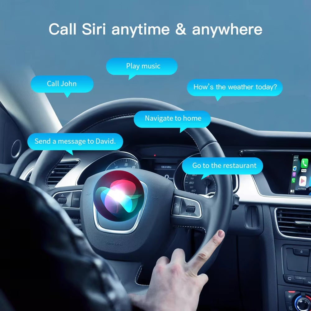 Wireless CarPlay Android Auto Interface For Audi 2009-2021