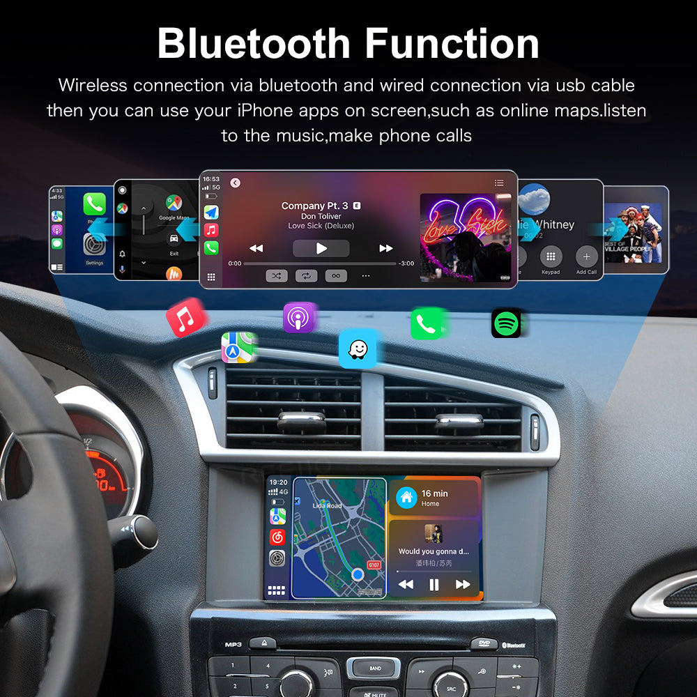 Wireless Carplay Android Auto For Peugeot&Citroen Interface Box